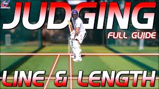 LEARN how to JUDGE LINE & LENGTH while batting  - Cricket Batting Drills