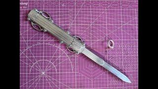 $1100 Real metal Basims hidden blade from Assassins Creed Mirage by ImDeePain Reborn