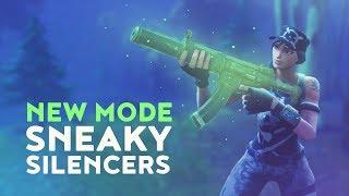 NEW MODE SNEAKY SILENCERS Fortnite Battle Royale
