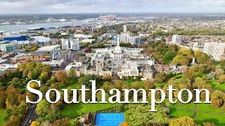 The Beauty of Southampton from the Air  4K Cinematic Drone  England UK