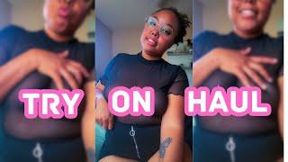 4k Transparent Try On Haul  Sheer Tops on a Curvy Body  Ani Astra TryON