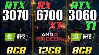 RTX 3070 vs. RX 6700 XT vs. RTX 3060 Ti  1440p Gaming