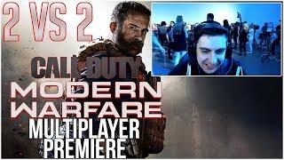 Shroud At Call Of Duty Modern Warfare - Multiplayer Premiere - 2 V 2 Tournament