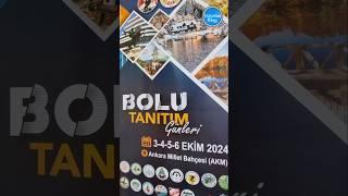 1. Bolu Tanıtım Günleri 36 Ekim 2024 tarihleri arasında Ankarada Başkent Millet Bahçesinde