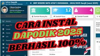 Wajib Tahu Begini Cara Instal Dapodik 2025 untuk Jenjang PAUD SMA