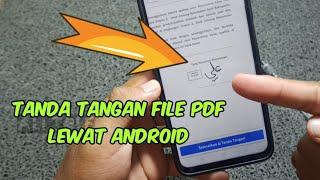 Cara memberi tanda tangan file pdf di hp android