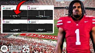 Insane Spin Glitch + Wildcat Cheese Offense in College Football 25 OSU RB Best Player Ever?