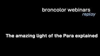 Webinar The amazing light of the broncolor Para explained