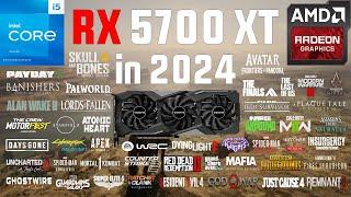 RX 5700 XT Test in 60 Games in 2024