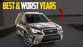 Subaru Forester - Best and Worst Years & Common Problems