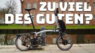 4.500€ für ein elektrisches Faltrad? Brompton P-Line Electric mit 12 Gängen im Test