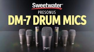 PreSonus DM-7 Drum Microphone Set Demo