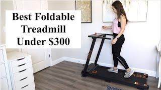 Best Foldable Treadmill Under $300  UREVO Treadmill Review + Peloton App Running Experience