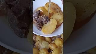 10 кг. мяса и 10 кг. картошки в собственном соку