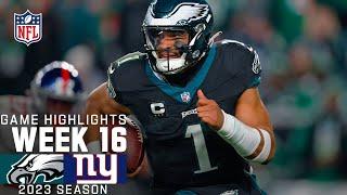 New York Giants vs. Philadelphia Eagles Game Highlights  NFL 2023 Week 16