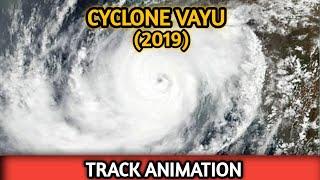 The Track Animation Of Cyclone Vayu 2019