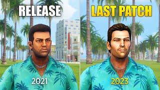 GTA Trilogy Definitive Edition  Release vs Last Patch