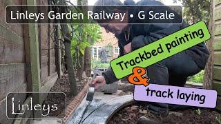 Building a Garden Railway • Painting Cabling Track-laying and Running a Train