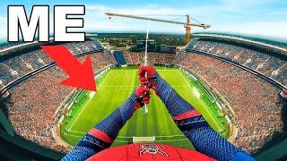 I Tried Web Swinging like Spiderman in Real Life