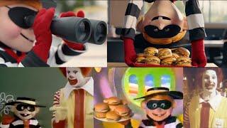 McDonalds Hamburglar Commercials Compilation All McDonaldland Ads Review