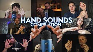 ASMR Best Hand Sounds Compilation ️ 100% Tingles 