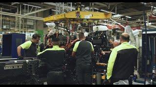 Serial production of Heavy Duty electric trucks at Volvo Tuve plant in Sweden