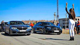 ТИТАНЫ AMG E63s v BMW M5 Competition  Mercedes-AMG E53 vs BMW X5M + Mitsubishi Evo 9
