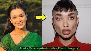 Shocking Amy Jackson Looks Unrecognizable after her shocking Plastic Surgery 