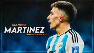 Lisandro Martínez 2023 ● The Butcher ▬ Crazy Tackles & Defensive Skills  HD