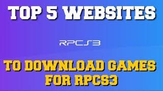 TOP 5 PLACES STUFF FOR RPCS3 EMULATOR RPCS3 HOW TO DOWN-LOAD GAM3S