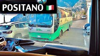 Italian Bus Driver in Amalfi Cost Positano