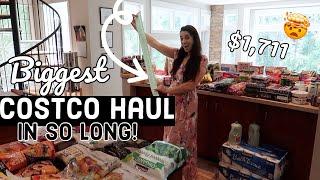  ENORMOUS $1711 COSTCO HAUL Large Family Grocery Haul MOM TO 6