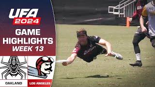 Oakland Spiders at Los Angeles Aviators  FULL GAME HIGHLIGHTS  July 21 2024