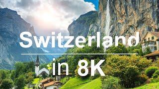 Switzerland in 8K ULTRA HD HDR - Heaven of Earth 60 FPS