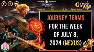 Gems of War Nexus Journey Event for the Week of July 8 2024 Lick of Fire