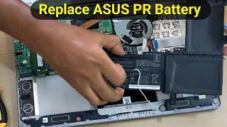 How to replace ASUS PR Series laptop Battery