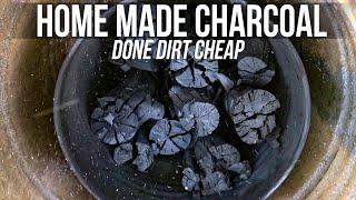 How to make Charcoal for your BBQ  Tip life hack  BBQ Pit Boys