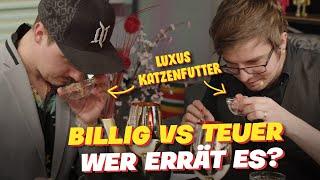 ERKENNEN wir das LUXUS KATZENFUTTER?  BILLIG vs TEUER Folge 2