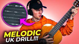 Making A Melodic UK Drill Beat With A Real Guitar Central Cee Type Beat Tutorial - FL Studio 21