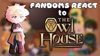 Fandoms React to The Owl House  Hunter Wittebane  GCRV  TOH Disney Reacts 