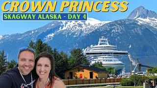 Crown Princess Alaska Cruise Skagway AK - Lower Reid Falls & Gold Rush Cemetery Day 4 VLOG