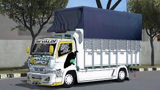 BUSSID 4.0.4 MOD TRUCK CANTER WAHYU ABADI 02 COPOT STIKER GANTI KONSEP..??