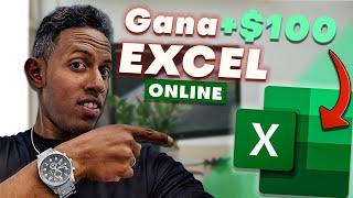 Cómo GANAR DINERO con Excel ahora mismo desde CASA Capacitación gratuita