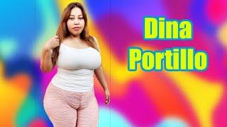 Dina Portillo  Gorgeous Plus Size Curvy Fashion Model  Brand Influencer  Lifestyle Biography