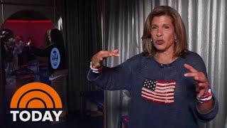 Hoda Kotb shares a peek inside the Team USA welcome center