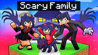 Having a SCARY FAMILY in Minecraft