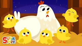 Five Little Chicks  Lullaby for Kids  Super Simple Songs