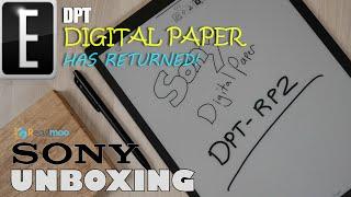 Sony Digital Paper 2023 is Here DPT RP2 x Readmoo Pro Unboxing