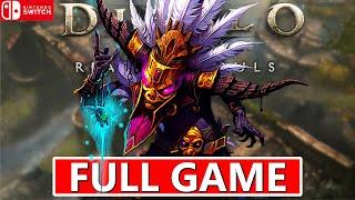 Diablo 3 Reaper of Souls - Witch Doctor - Full Game Walkthrough No Commentary Nintendo Switch