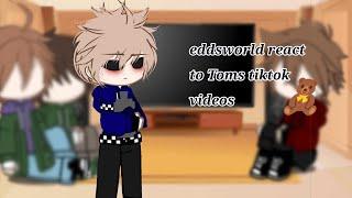 Eddsworld react to Tom tiktokTordTom️MattEddGacha club